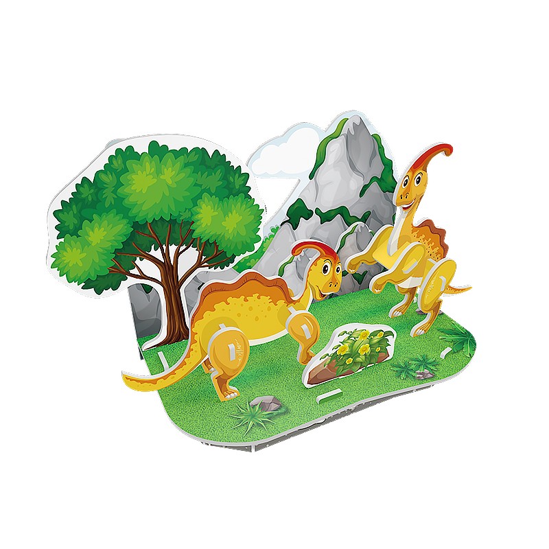 副栉龙Parasaurolophus