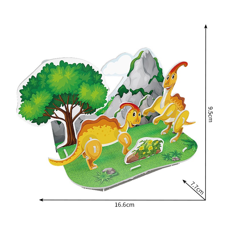 副栉龙Parasaurolophus