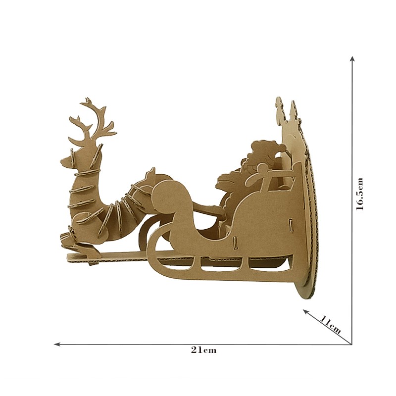 圣诞雪橇车Christmas sleigh