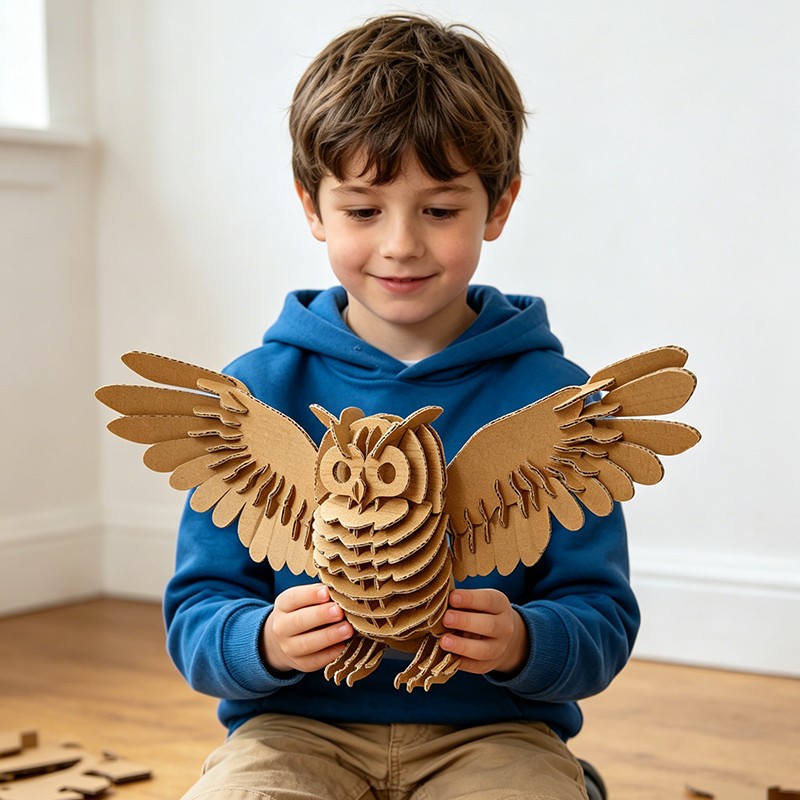 猫头鹰摆件1owl puzzle1