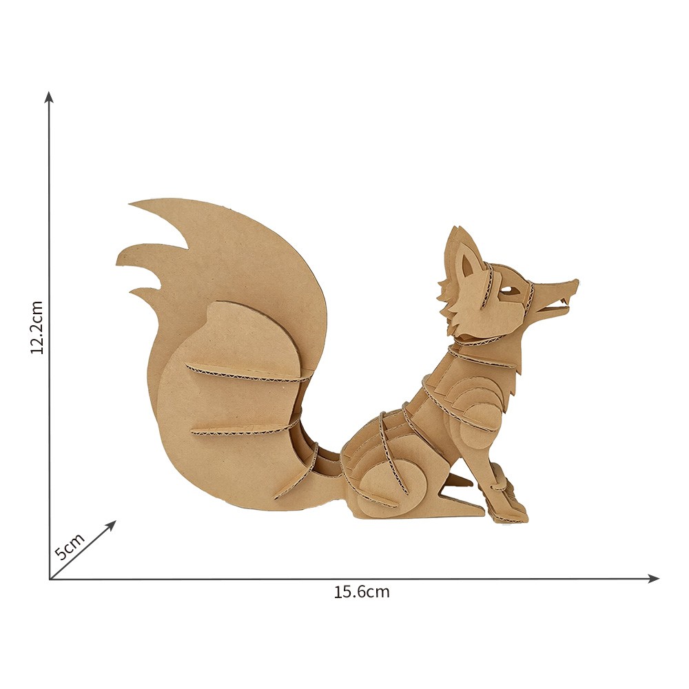 狐狸瓦楞拼图Foxy Wavy Puzzle