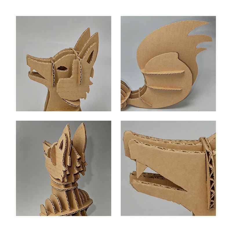 狐狸瓦楞拼图Foxy Wavy Puzzle