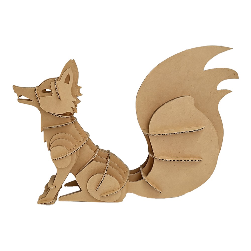 狐狸瓦楞拼图Foxy Wavy Puzzle