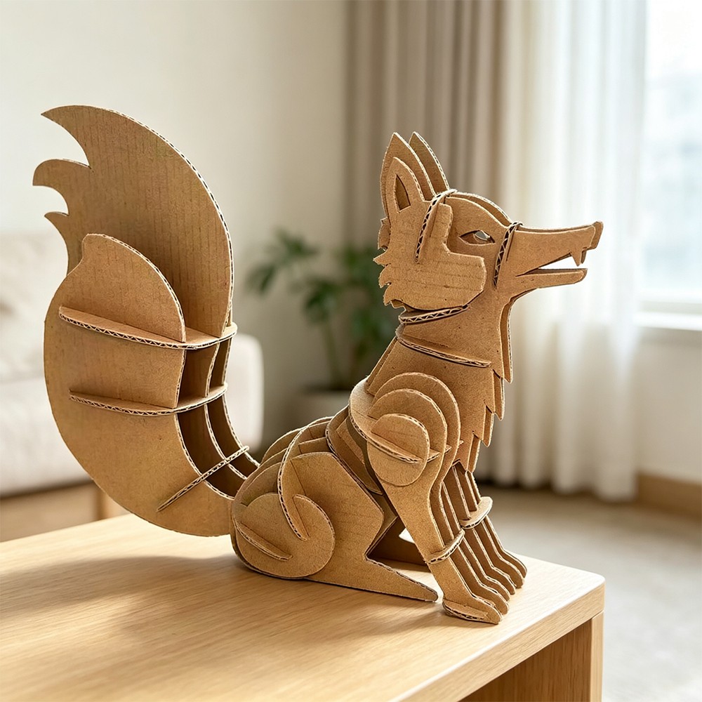 狐狸瓦楞拼图Foxy Wavy Puzzle