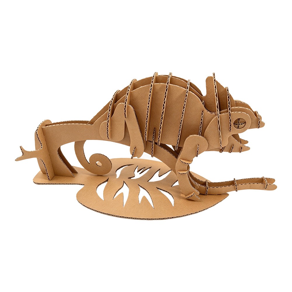 变色龙瓦楞拼图Chameleon corrugated puzzle