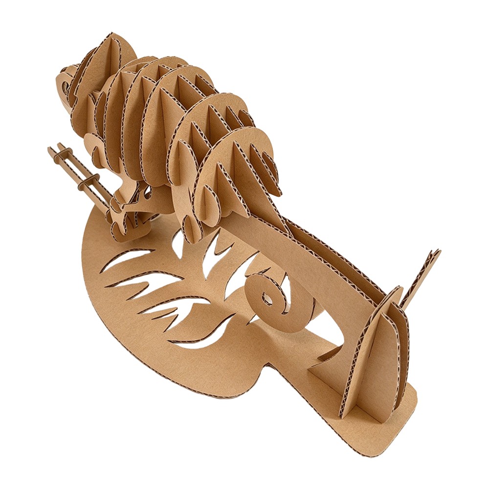 变色龙瓦楞拼图Chameleon corrugated puzzle
