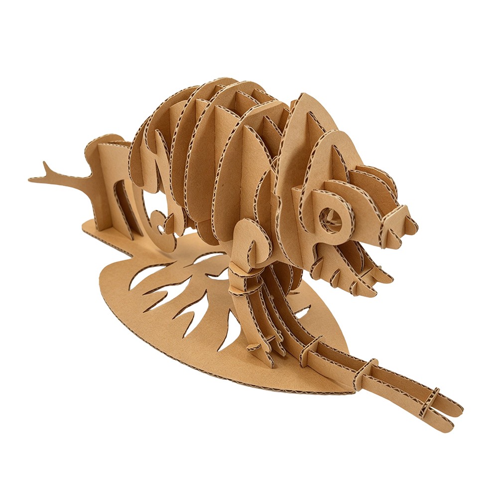 变色龙瓦楞拼图Chameleon corrugated puzzle