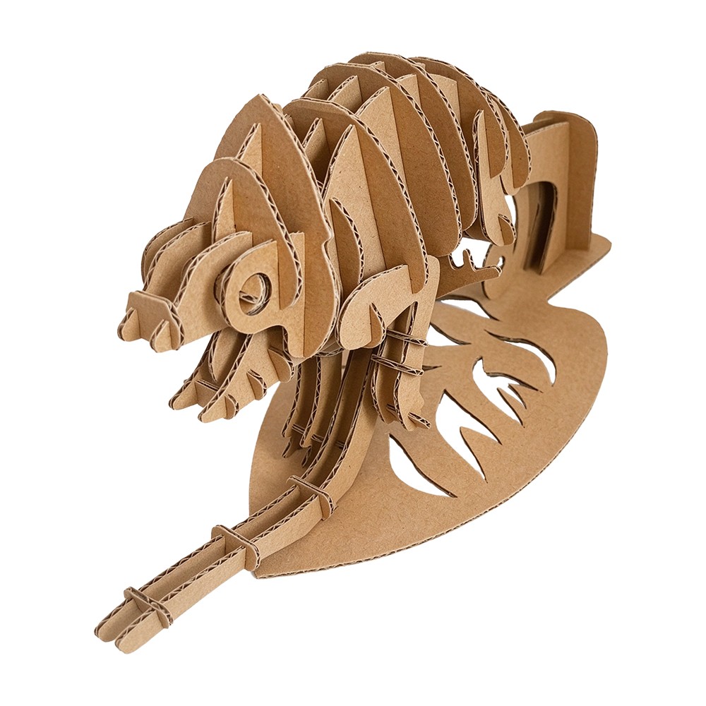 变色龙瓦楞拼图Chameleon corrugated puzzle