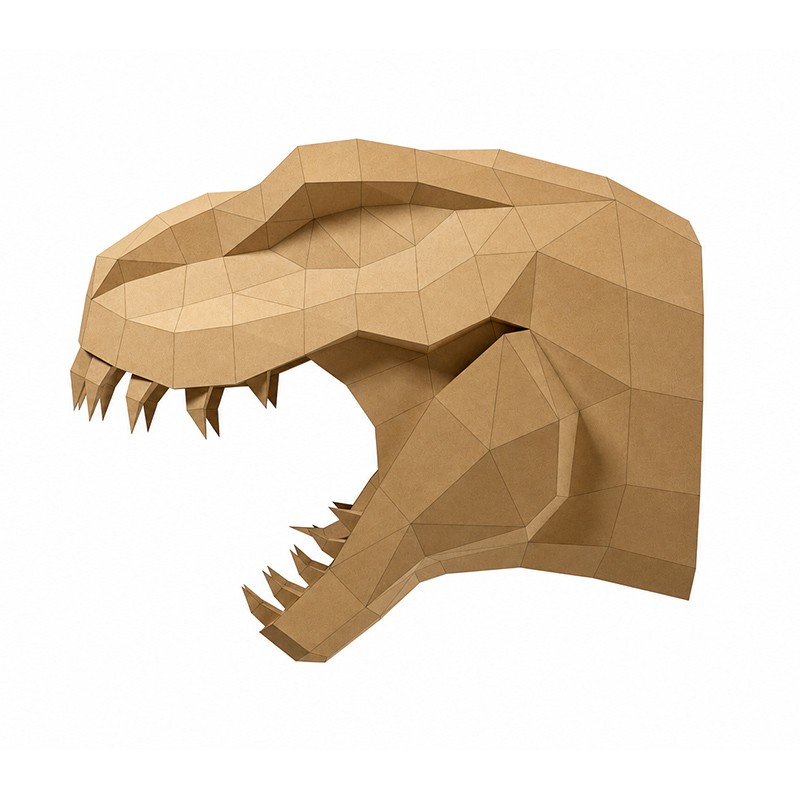 Tyrannosaurus rex瓦楞龙折纸
