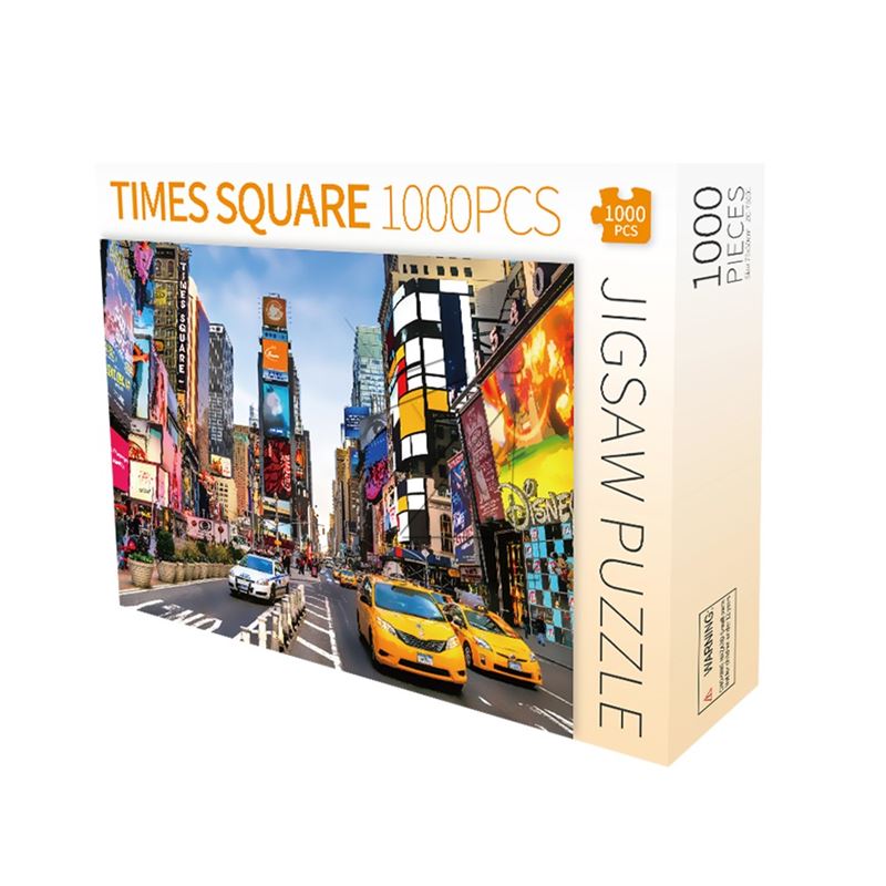time Square jigsaw puzzle 1000pcs/1000片时代广场平面拼图