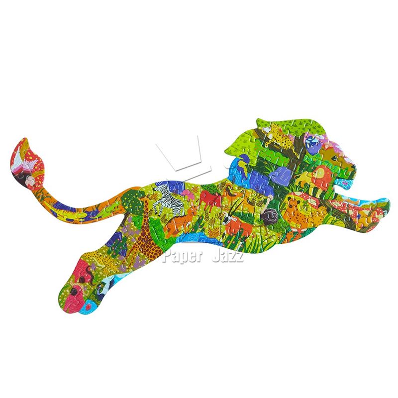 80pcs老虎拼图  80pcs tiger puzzle